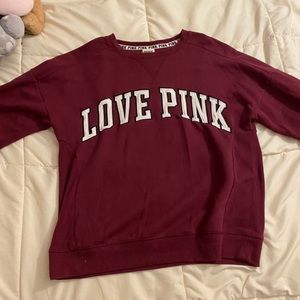 PINK crewneck